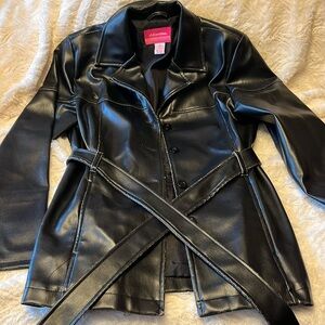 Xhilaration faux leather jacket